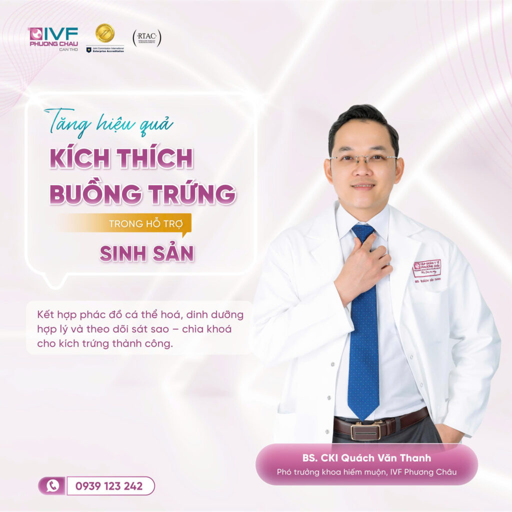 Tăng hiệu quả kích thích buồng trứng trong hỗ trợ sinh sản: Kinh nghiệm từ IVF Phương Châu